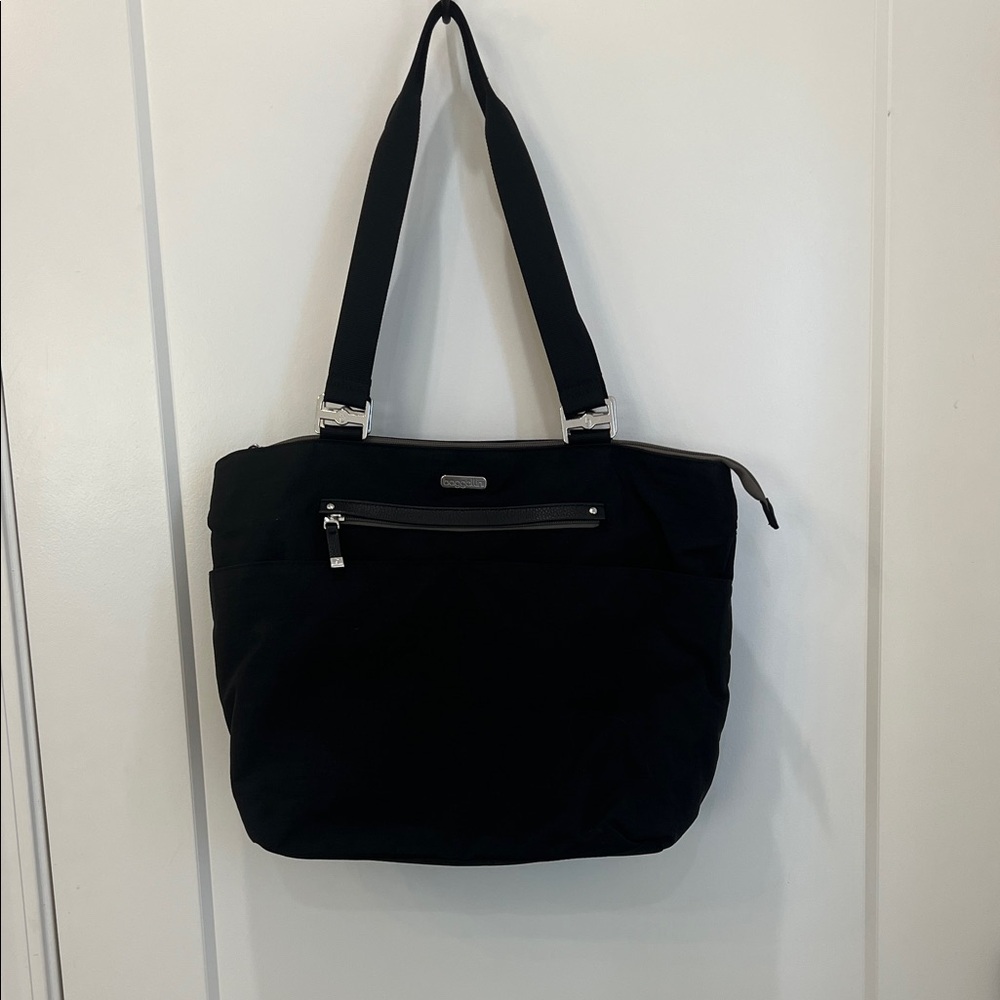 Elegant Black Tote Bag